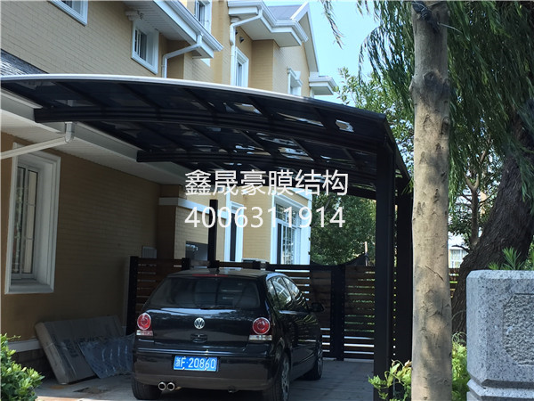 鋁合金車棚、別墅車棚批發(fā)訂制