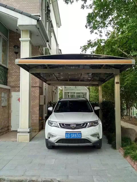 鋁合金單挑車棚