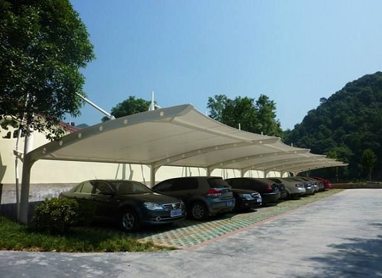 膜結(jié)構(gòu)汽車停車棚