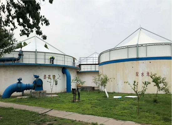 污水池反吊膜_污水池密封加蓋