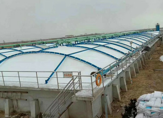 污水處理廠污水池反吊膜加蓋