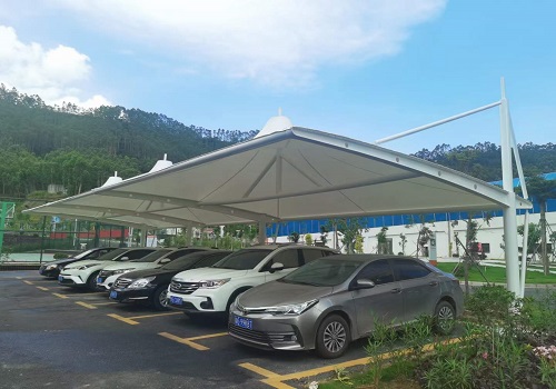 戶外_室外膜結(jié)構(gòu)停車棚遮陽棚